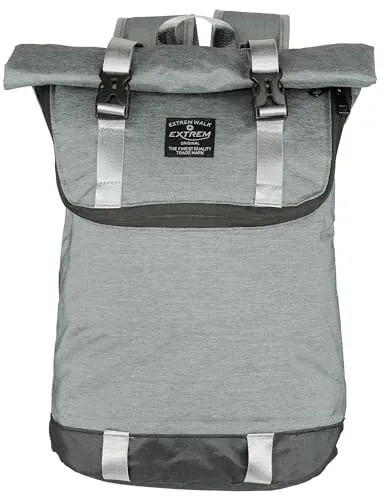 BAG STREET INTERNATIONAL Damen Rolltop-Rucksack mit Tabletfach, 18 Liter