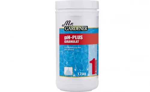 Mr. GARDENER pH-Plus Granulat 1,2 Kg zur Wasserpflege 0802002MG