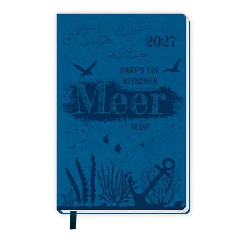 Trötsch Taschenkalender A7 Soft Touch Maritim 2027: Soft Touch Terminkalender