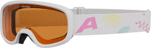 ALPINA CARVY 3.0 Schneebrille 2026 white matt/orange