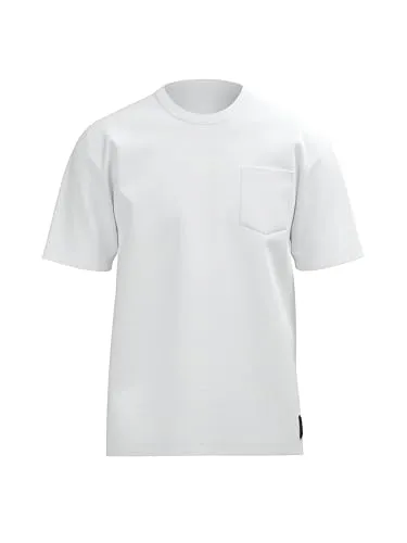 Trigema Herren T-Shirt mit aufgesetzter Brusttasche Weiß XL
