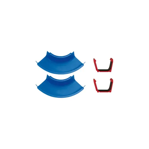 gebogene Kanalstück mit Kupplung 2