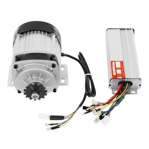Elektromotor 48V DC 750W Brushless Motor mit Controller Geeignet für DIY Dreirad E-Bikes Elektroroller