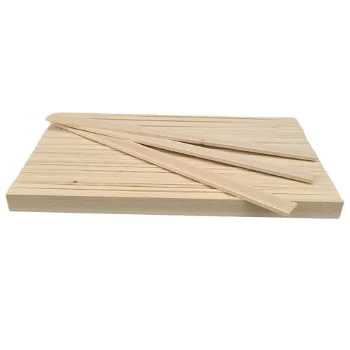 DD Composite Rührstab Holz 26cm Holzspatel Rührstäbchen zum Rühren von Farben Lack Epoxidharz, Stückzahl:50