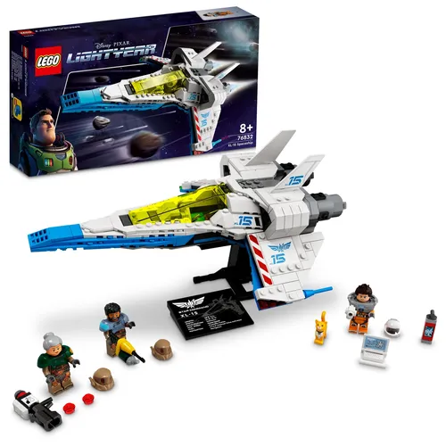LEGO 76832 Disney and Pixar's Lightyear XL-15-Sternjäger - Weltraum-Spielzeug mit Buzz-Minifigur, für Abenteuer ab 8 Jahren und kombinierbar mit anderen Sets