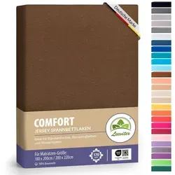 Bettlaken Braun von Leevitex