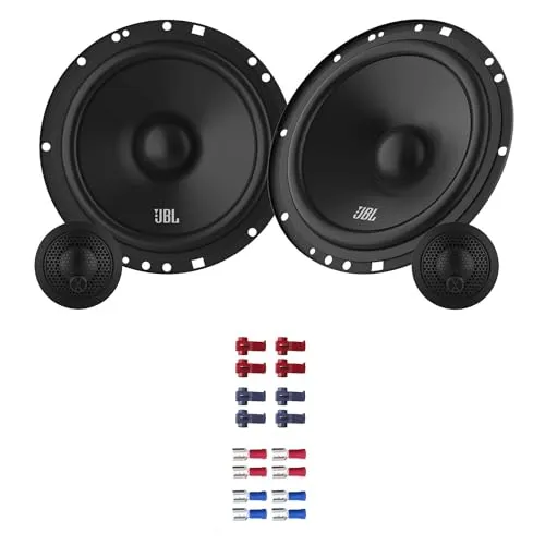 JBL Stage161CFS Lautsprecher mit Einbauset passend für VW Volkswagen Golf III alle Türen vorne/hinten 450 Watt 165mm 2 Wege Kompo
