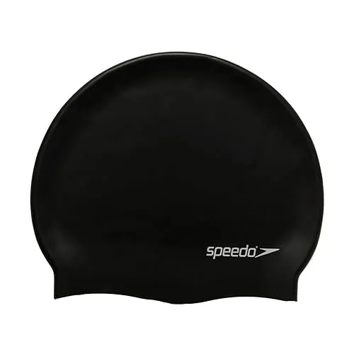 SPEEDO Badekappe Palin Flat Silicone Cap black
