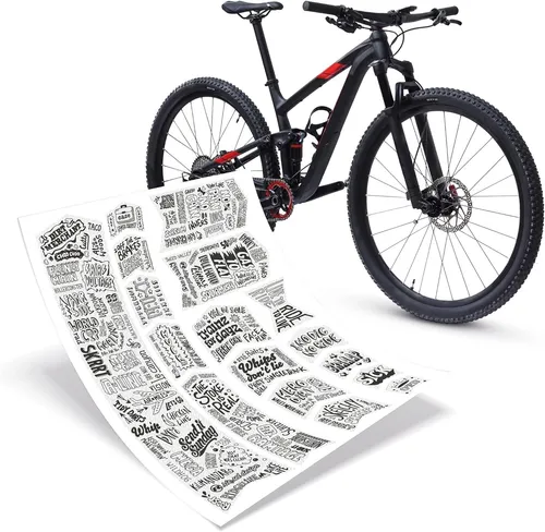 Riesel Design® Fahrrad Rahmenschutzfolie Frame:Tape 3000 Stylische Schutz-Set fü