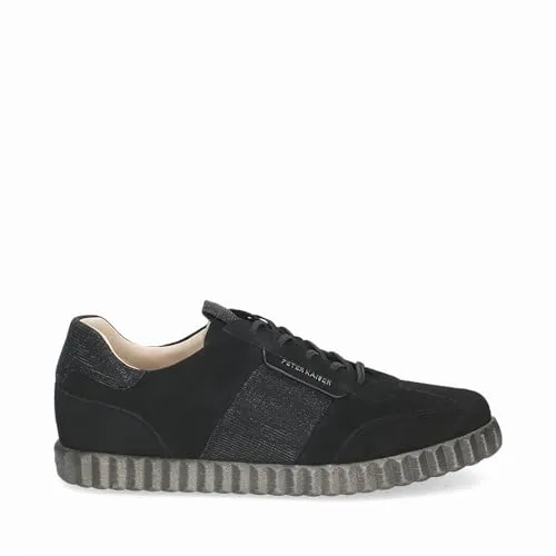 Peter Kaiser Damen Sneaker 9-73340-45 - Sneaker in Größe 38,5 aus atmungsaktivem Glattleder, mit rutschhemmender Gummisohle für besten Halt. Ideal für Freizeit und Sport.