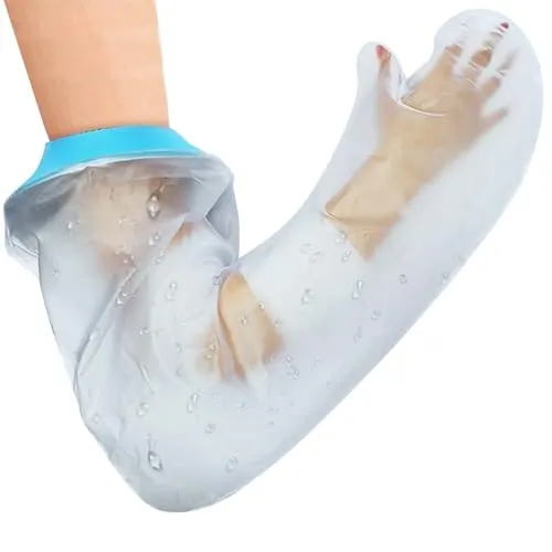 Naapesi Armschutz Beim Baden, Wiederverwendbar Gipsarm Duschen Schutzhülle, Wiederverwendbar Arm Gips Duschhülle, Gipsschutz Wasserdicht Arm, Duschschutz Arm, Duschschutz Hand für Erwachsene