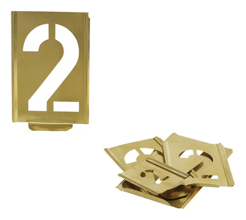 Kukko Signierschablone 0-9 Schrifthöhe 50 mm - 327-050-Z