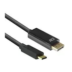 ACT AC7325 Videokabel-Adapter 2 m USB Typ-C DisplayPort von ACT