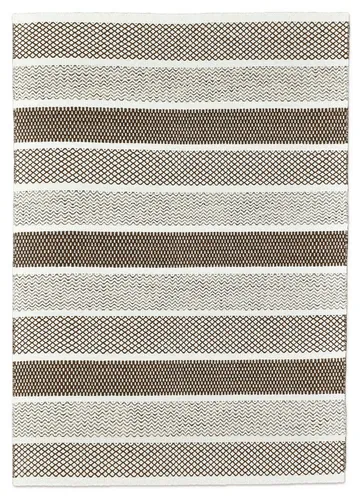 Teppich - Natural Grey - Handgewebt - 65x130 cm - Teppich für Erwachsene, handgewebt aus natürlichen Materialien, verleiht jedem Raum eine elegante Note und sorgt für ein gemütliches Ambiente.