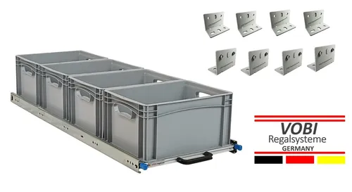 Heckauszug Kastenwagen 120 Camper Euro Box Schwerlastauszug