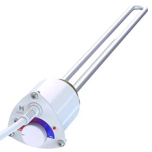 Hottech Tauchsieder Heizstab Elektro für Heizkessel Boiler