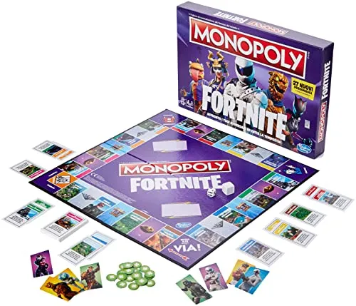 Produktbild Hasbro, Monopoly, Fortnite-Schachtelspiel, Season 2, italienische Ausgabe