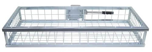 Berger + Schröter 31144 Heckträger mit Schnellkupplung - Dachträger mit Schnellverschluss, ideal für Transporte, robust dank zweifach verschweisstem und verzinktem Rahmen, nur 11,2 kg leicht.