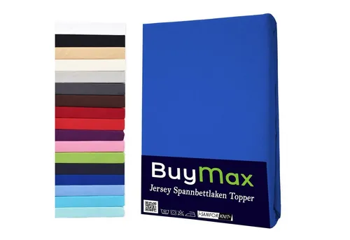 Bettlaken Blau von Buymax