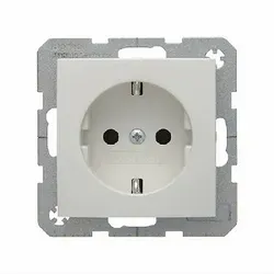 Berker SCHUKO-Steckdose pws/gl 47438989 (10er Pack) - Hochwertige Berker SCHUKO-Steckdose pws/gl in polarweiß mit glänzender Oberfläche. Ideal für die Unterputz-Installation, bruchsicher und halogenfrei. Lieferung im praktischen 10er Pack.