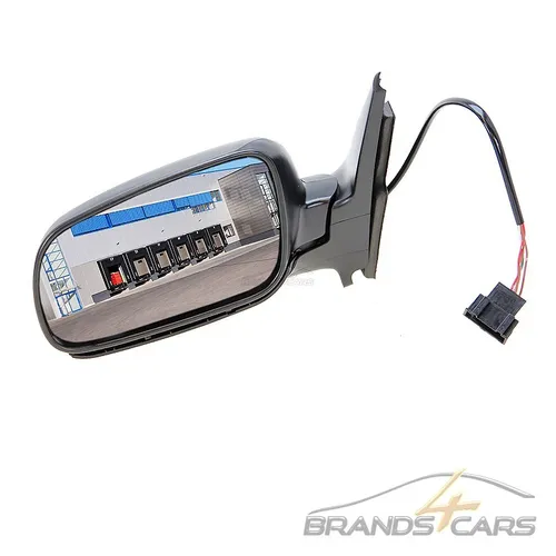 ATEC AUßENSPIEGEL SPIEGEL SCHWARZ LINKS ELEKTRISCH ASPHÄRISCH FÜR VW BORA GOLF 4