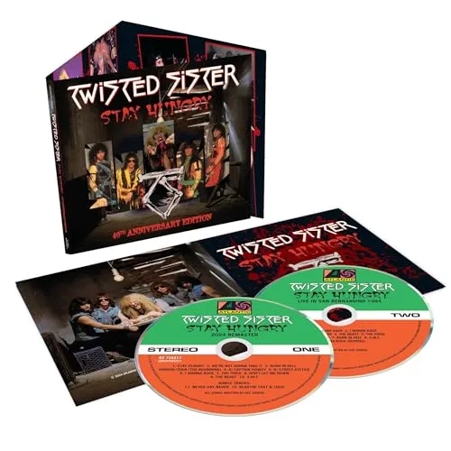 STAY HUNGRY (40TH ANNIVERSARY EDITION) by Twisted Sister [2CD] - 2CD-Set des legendären Albums, enthält Klassiker wie 'We're Not Gonna Take It' und 'I Wanna Rock'. Ein Muss für jeden Rockfan!