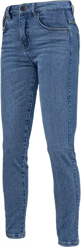 John Doe Motorradhose Ruby Damen - Sportliche Motorrad Jeans mit Knieprotektoren - Stylische Motorradhose für Damen in Hellblau, mit schmaler Passform und integrierten Knieprotektoren. Ideal für den Motorradsport, sorgt für Sicherheit und Komfort auf der Straße.
