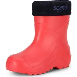Ladeheid Kinder Gummistiefel LA-763 - Federleicht und gefüttert (Rosa191u, 32 EU) - Gummistiefel für Kinder, federleicht aus EVA, wasserdicht und ideal für Regen und Schnee. Mit herausnehmbarem Innenschuh und Kord-Manschette für zusätzlichen Kälteschutz.