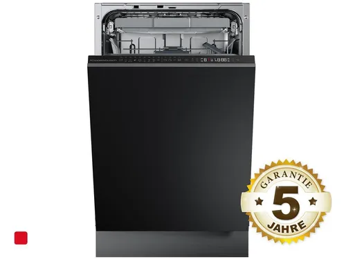Küppersbusch G 4800.1 K-Series.8 - Vollintegrierbarer Einbaugeschirrspüler 45 cm - Einbaugeschirrspüler mit 9 Programmen, Glas-Schonsystem für schonende Reinigung und Trocknung, ideal für kleine Küchen mit 10 Maßgedecken.