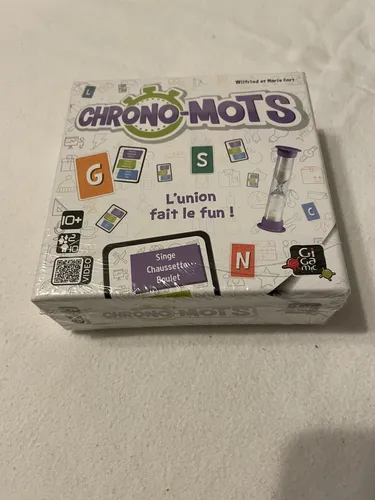 S045 Gigamic Kartenspiel Chrono-Mots - Neu und OVP