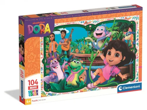 Puzzle Clementoni 104El 25076 Maxi Dora Pud6 CLEMENTONI 8005125250769