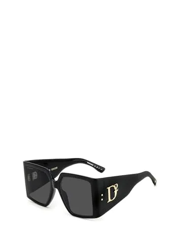 Dsquared Unisex D2 0096/s Sonnenbrille, 807/IR Black, 56 von Dsquared2