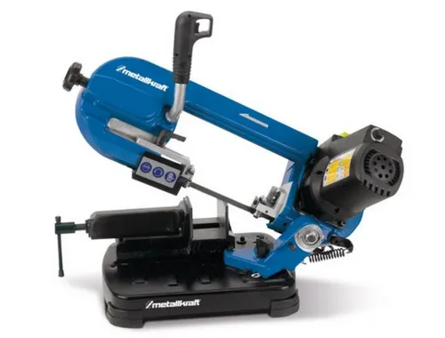 Metallkraft Gehrungs-Metallbandsäge MBS 125 - Präzise Gehrungsschnitte - Sägen - Hochwertige Gehrungs-Metallbandsäge für präzise Schnitte in Metall, ideal für professionelle Anwendungen.