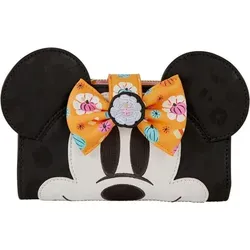 Portfel Minnie Mouse by Loungefly – Offizieller Disney Lizenzartikel - Actionfiguren – Offizieller Geldbeutel aus 100% Kunstleder, perfekt für Fans von Minnie Mouse und Disney, handlich und stylisch.