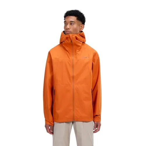 Berghaus Deluge Pro 3.0 Jacke für Herren - Blazing Fire, XL - Outdoor Freizeitjacke aus wasserdichtem und atmungsaktivem Hydroshell-Gewebe. Ideal für Abenteuer bei jedem Wetter, mit recyceltem Material und optimaler Passform durch verstellbare Kapuze.