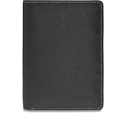 Picard Herren Portemonnaie Diego aus Rindsleder - Herren-Geldbörse aus robustem Rindsleder mit drei Steckfächern und Sichtfach – ideal für den Alltag, handgemacht mit Liebe von PICARD, Maße: 9x12,5x2,5cm.