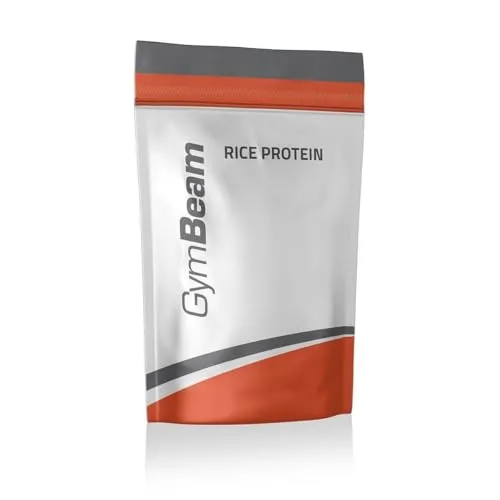 GymBeam Reisprotein - veganer Protein Post-Workout Shake, pflanzliches Proteinpulver, aus Reis-Hydrolysat, zuckerarm, gluten- und laktosefrei, ideal für Muskelaufbau (1000 g, ohne Geschmack)