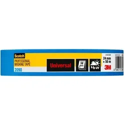 3M Kreppklebeband 2090, Blau, 24 mm x 50m, 0,120 mm