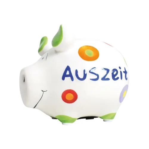 KCG - Sparschwein - Auszeit - Keramik - klein