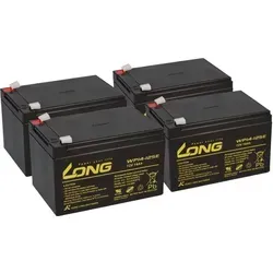 Akku PR0002983 CHES011 für eFlux Freeride 4x 12V 14Ah AGM - Hochleistungsakku für eFlux Freeride und viele andere Fahrzeuge. 4 Stück im Set, wartungsfrei, langlebig und einfach zu installieren.