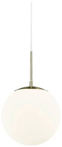 Nordlux Grant 25 Pendelleuchte E27 Messing in blau von Nordlux