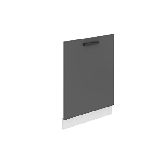 BELINI Frontblende für Geschirrspüler 60 cm - Silber matt - Geschirrspülertüren mit professionellem Schutz durch Durinium Mega Gloss Technologie, ideal für eine langlebige und elegante Küchenausstattung.