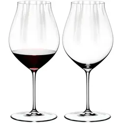 Riedel Performance Pinot Noir 2er Set - Gläser-Set für Pinot Noir, optimiert für den Genuss von leichten Weinen mit einem einzigartigen optischen Effekt, der das Verkostungserlebnis verstärkt.