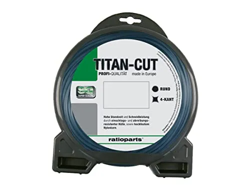 Mähfaden TITAN-CUT 3,0mm 22m Trimmerfaden 4-Kant Nylonfaden