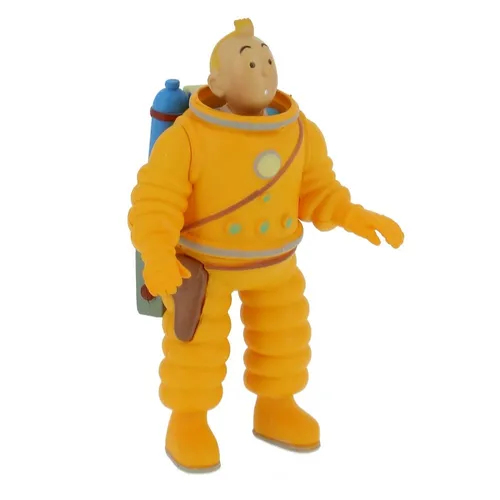 Sammelfigur Tim und Struppi als Kosmonaut 8 cm (42505)