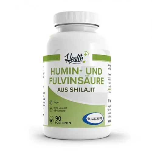 HEALTH+ Humicsure: Hochwirksame Fulvin- und Huminsäure - Vitamin- & Mineralstoff Kombinationen mit patentiertem HUMICSURE-Komplex für optimale Bioverfügbarkeit und hohe Bioaktivität – ideal für Ihre Gesundheit.