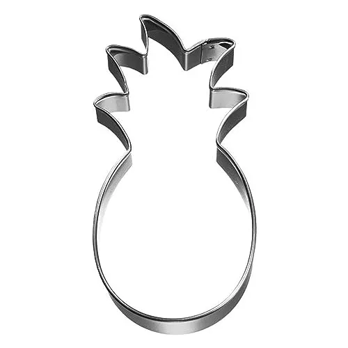 Birkmann, Ausstechform Ananas Weißblech, 9 cm