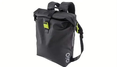 Qio Mika Hook On Fahrrad Gepäckträgertasche / Rucksack schwarz