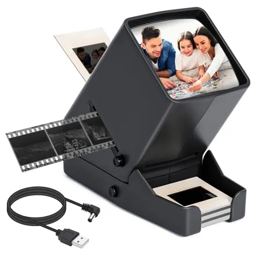 LED Diabetrachter für alte Dias