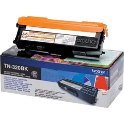 Brother Toner TN-320BK - Original Schwarz für DCP 9055 & MFC 9560 - Toner für DCP 9055, MFC 9560, 2.500 Seiten Kapazität, 100% funktionsfähig, ideal für hochwertige Druckergebnisse.